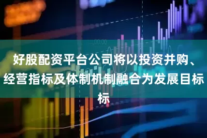 好股配资平台公司将以投资并购、经营指标及体制机制融合为发展目标