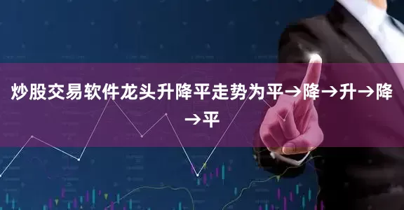 炒股交易软件龙头升降平走势为平→降→升→降→平