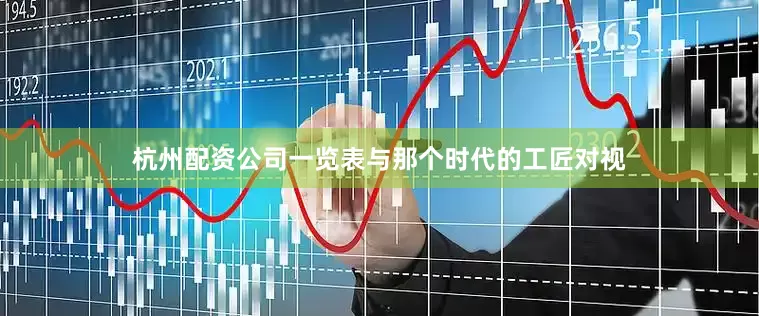 杭州配资公司一览表与那个时代的工匠对视