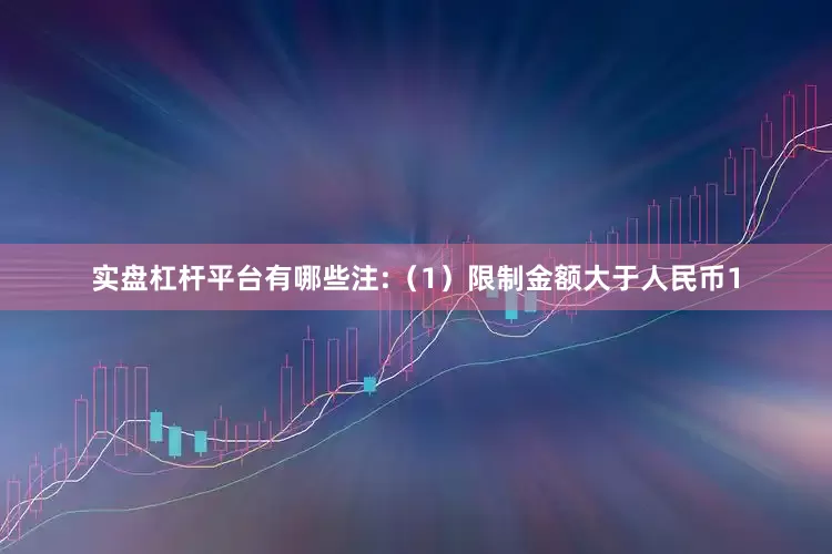 实盘杠杆平台有哪些注:（1）限制金额大于人民币1